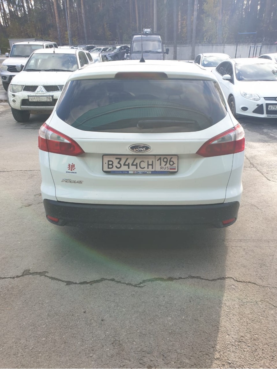 Автомобиль FORD FOCUS гос.№ В344СН196 (2014) г. Екатеринбург