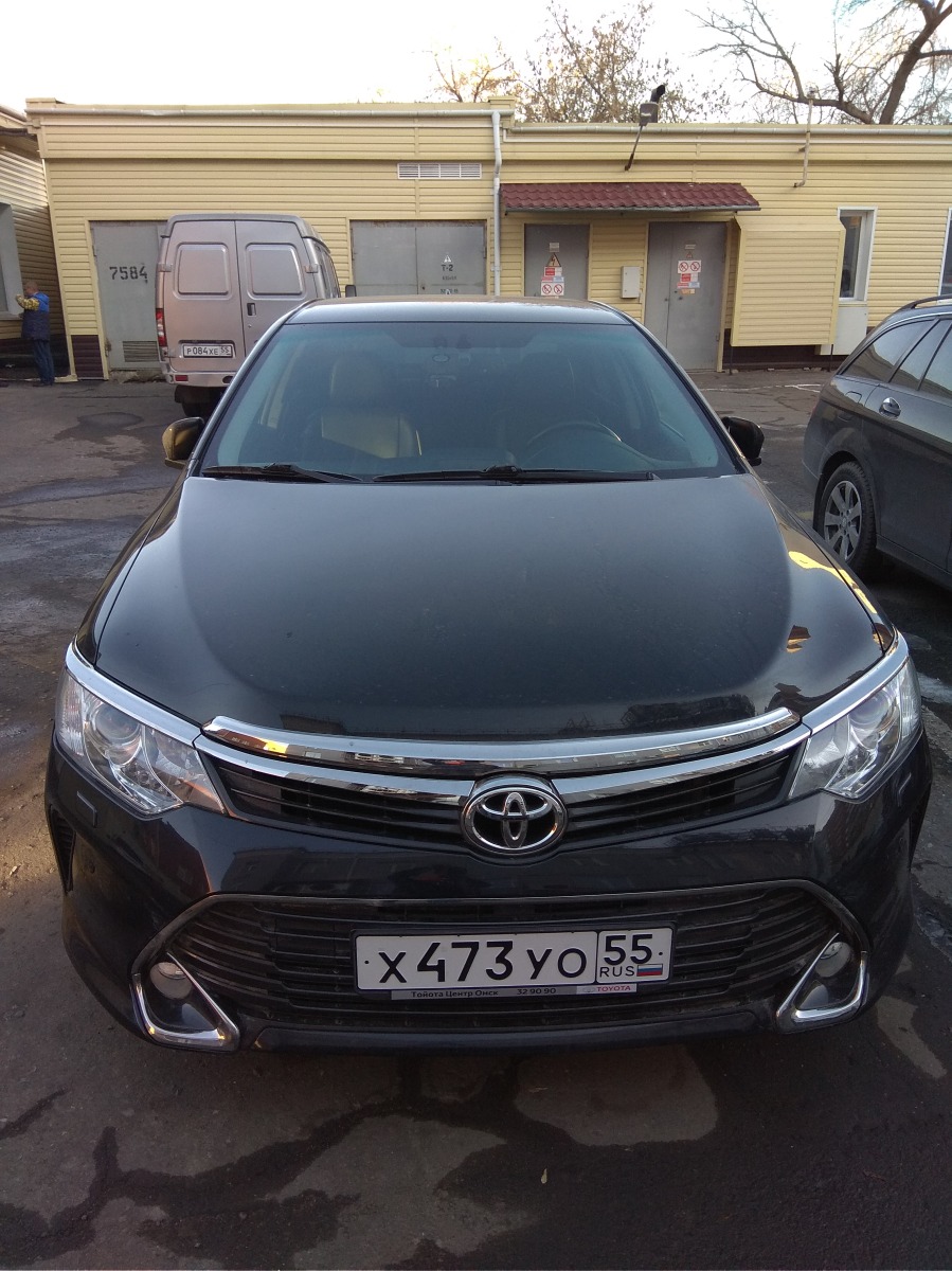 TOYOTA CAMRY Х 473 УО 55 (2016) Омск